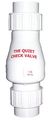 Fba B-0823-20 Silent Check Valve 2 In Pvc Solvent Weld Quiet Operation Plastic For Noise Elimination 