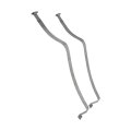 Fuel Tank Straps Pair For Hyundai Santa Fe 2003 2004 2005 2006 Replacement 615343955056 671607132878 Black Standard Style 