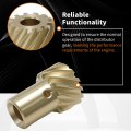 Zreneyfex 0 500 Inch Distributor Gear Replacement For Chevy Sbc Bbc 262-454 Engines 350 383 454 Msd Roller Cam