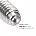 Uxcell Ball Point Set Screws M4 X 8mm 304 Stainless Steel Metric Spring Hex Socket Screw 20pcs