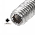 Uxcell Ball Point Set Screws M4 X 8mm 304 Stainless Steel Metric Spring Hex Socket Screw 20pcs