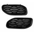Front Bumper Tow Hook Covers For Ram 1500 2019 2020 2021 2022 2023 2024 Driver And Passenger Side Pair Black Replacement 