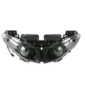 Tcmt Black Front Headlight Clear Lens Lamp Assembly Fit For Yamaha Yzfr1 2012-2014 