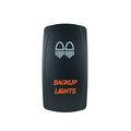 Laser Backlit Orange Rocker Switch Backup Lights 20a 12v On Off Led Light 
