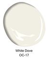 Benjamin Moore Oc-17 White Dove 4oz Paint Sample 