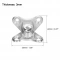 Uxcell 12pcs Removable Corner Brace Metal Butterfly L Brackets Right Angle Support With Screws For Shelves Cabinets Wood