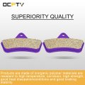 Ocpty Carbon Fiber Brake Pads Fit For Front Rear Most Arctic 1996-2004 Atv Models