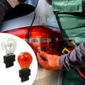 Usonline911 10 Pack Clear Amber Car Tail Signal Brake Light Bulbs 3057 3155 3357 3547 4157 3156 3157ll 4157ll 3057ll 3757