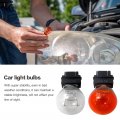 Usonline911 10 Pack Clear Amber Car Tail Signal Brake Light Bulbs 3057 3155 3357 3547 4157 3156 3157ll 4157ll 3057ll 3757