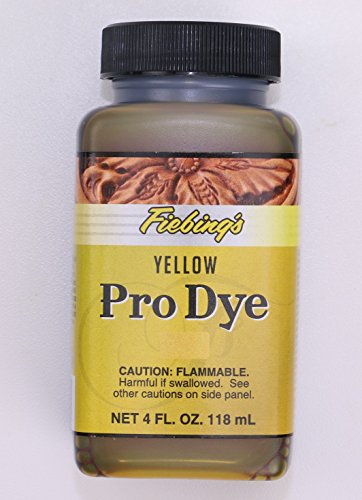 4 Oz Fiebings Professional Oil Dye Yellow