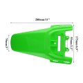 Pro Bat 7 Pcs Plastic Fender Complete Kit W Bolts For Crf50 Crf50f 125cc 150cc Pit Bike White Green