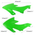 Pro Bat 7 Pcs Plastic Fender Complete Kit W Bolts For Crf50 Crf50f 125cc 150cc Pit Bike White Green