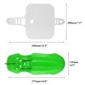 Pro Bat 7 Pcs Plastic Fender Complete Kit W Bolts For Crf50 Crf50f 125cc 150cc Pit Bike White Green