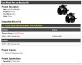 Front Wheel Hub And Bearing Kit 2 Piece Set Compatible With 2005-2010 Pontiac G6