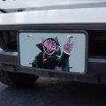 Sesame Street Vintage Count Von Novelty Metal Vanity License Plate Uv And Water Resistant Aluminum 6 In X 12 Standard Fit