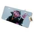 Sesame Street Vintage Count Von Novelty Metal Vanity License Plate Uv And Water Resistant Aluminum 6 In X 12 Standard Fit