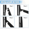 X Autohaux 1 Set 10 12 Rear Windshield Wiper Arm Blades For Toyota Prius V 2012 2013 2014 2015 1016 2017