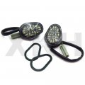 Smt-euro Led Flush Mount Turn Signal Compatible With Yamaha Yzfr6 2003 2004 2005 R6s 2006 2007 C B00rue0oka