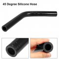 X Autohaux 16mm 0 63 Id 45 Degree Elbow Silicone Reducer Hose Pipe Bend Turbo Water Intercooler Black