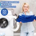 Tallew 50 Pcs Microfiber Towels 16 X16 Drying Bulk Micro Fiber Car Cleaning Cloth For Cars Washing Polishing Office Windows