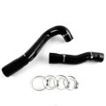 Silicone Radiator Coolant Pipe Hose Kit Clamps For Bmw E46 M3 330 328 325 6cy 1999-2006 Black