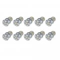 Ruiandsion 10pcs 12v 1156 1141 1003 Ba15s Led Bulbs Super Bright 5050 12smd Lamp For Back Up Reverse Lights Turn Signal Light 