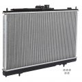 Ocpty Auto Parts Radiator Replacement For 20-2007 Mitsubishi Lancer 2 0l 2004-2005 2 4l