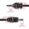 For Honda Trx500fa Trx500fga Rubicon 500 4x4 2001-2004 Front Right Cv Joint Axle Mod-ztf1-6922