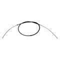 Parking Brake Cable For Gmc C1500 K1500 1990 1991 1992 Black Rubber Jacket With Conduit 56 49 In Length Replacement 15607681 