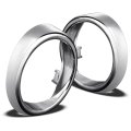 Culmkari Fog Light Lamp Trim Bezel Ring Fits For 2010-2014 In-finiti G37 M56 M37 G25 Q70 Sedan With Sport Package 62257-1ms2a 
