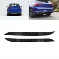 Fydun 2pcs Reflector Insert Left And Right Gloss Black Car Exterior Parts Replacement For Mk8 Standard 2021
