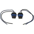 Chevy Silverado 3500 Classic 2007 High Temperature Socket Plastic Terminal Spade Type Female 2 Pieces Wire 8 Inches With 1 