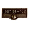 Switch Plate Tags Indirect Name Signs Labels Cast Brass Renovator S Supply 