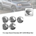 Topteng 5pcs Lug Nuts 06509422aa 6509422aa For Do-dge Durango Ram 1500 2012-2018 Ram 2500 2014-2018 3500 2013-2018 Jeep Grand