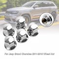 Topteng 5pcs Lug Nuts 06509422aa 6509422aa For Do-dge Durango Ram 1500 2012-2018 Ram 2500 2014-2018 3500 2013-2018 Jeep Grand