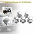 Topteng 5pcs Lug Nuts 06509422aa 6509422aa For Do-dge Durango Ram 1500 2012-2018 Ram 2500 2014-2018 3500 2013-2018 Jeep Grand
