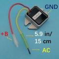 Tuzliufi Voltage Regulator Rectifier Compatible With 698102 698315 150523 20a414 20b414 20e214 20e337 20g412 20m107 20m113