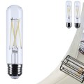 Satco 8w T10 Led Light Bulb 4000k Cool White 800 Lumens Clear 300 Degree Beam E26 Medium Base 92 Cri Dimmable Wet Rated Ip65 