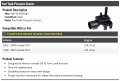 Fuel Tank Pressure Sensor Compatible With 1998-2004 Honda Cr-v 0 2 4l 4-cylinder