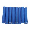 Waltyotur Blue 8pcs 1200a Spark Plug Wire Boots Heat Shield Protector Sleeve Replacement For Sbc Bbc