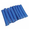 Waltyotur Blue 8pcs 1200a Spark Plug Wire Boots Heat Shield Protector Sleeve Replacement For Sbc Bbc