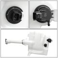 Auto Dynasty To1288200 Factory Style Car Windshield Washer Reservoir Tank Cap Filler Tube Fluid Level Sensor Pump Compatible