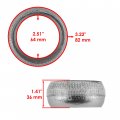 Caltric Muffler Gasket Donut Seal 2 5 Spherical Compatible With Polaris Sportsman Touring 500 Ho 2013