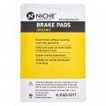 Niche Brake Pad Set For Kawasaki Klr650 Kl650 43082-1078 Front Organic 4 Pack