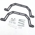 Semt- Motorcycle Black 2003 2004 2005 2006 2007 Lowering Kit Lowers Front Suspension 4 And Widens By 2 Compatible With Polaris