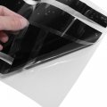 X Autohaux 7 09 X70 87 Car Hood Stripe Pattern Sticker Auto Exterior Decal Decoration For Roof Trunk Skirt Bumper Black