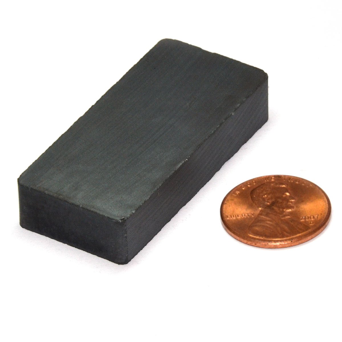 Cms Magnetics Ceramic Magnet 1 7 8 X 3 Rectangle Package Of 12 Hard Ferrite