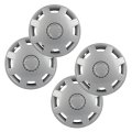 Corrosion-free Sturdy Snap-on Effortless Installation Pack Of 4 Hubcap Wheel Cover 14 Inch 