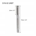 Uxcell Machine Tap 5 16-32 Unef 2b High Speed Steel Screw Thread Threading Milling Tapping Tool