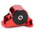 Auto Dynasty Compatible With Honda Civic Acura Integra B D Series Mt 3pcs Billet Aluminum 3-bolt Engine Mount Kit Red